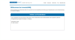 Desktop Screenshot of inmediaone.de