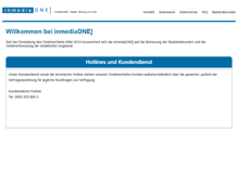 Tablet Screenshot of inmediaone.de